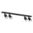 Emibig Lampa sufitowa Flash Stal Czarny | Nadaje Się Do 4x GU10 - Max 8W