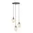 Emibig Lampa Wisząca Astral Stal Czarny | Nadaje Się Do 3x E14 - Max 10W