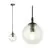 Emibig Lampa Wisząca Cosmo Stal Czarny | Nadaje Się Do 1x E14 - Max 10W
