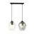 Emibig Lampa Wisząca Istar Stal Czarny | Nadaje Się Do 2x E27 - Max 10W