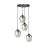 Emibig Lampa Wisząca Istar Stal Czarny | Nadaje Się Do 4x E27 - Max 10W