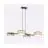 Emibig Lampa Wisząca Drumz Stal Brązowy | Nadaje Się Do 4x E14 - Max 10W