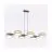 Emibig Lampa Wisząca Drumz Stal Brązowy | Nadaje Się Do 6x E14 - Max 10W