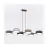 Emibig Lampa Wisząca Drumz Stal Czarny | Nadaje Się Do 6x E14 - Max 10W