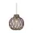 Good&Mojo Lampa Wisząca Mendoza Bambus Burgundy S | Nadaje Się Do 1x E27 