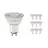 Opakowanie 10x Noxion PerfectColor LED Spot GU10 PAR16 4W 345lm 60D - 940 Zimna Biel | Najlepsze renderowanie kolorów - Ściemnianie - Zamienne 50W