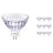 Opakowanie 10x Philips Master Value LED Spot GU5.3 MR16 7.5W 630lm 60D - 930 Ciepła Biel | Najlepsze renderowanie kolorów - Ściemnianie - Zamienne 50W
