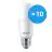 Opakowanie 10x Philips Corepro LED E27 Tubular Stick Matowy 9.5W 950lm - 830 Ciepła Biel | Zamienne 68W