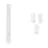 Opakowanie 10x Ledvance Dulux-S LED 6W 700lm - 840 Zimna Biel | 2-Piny - Zamienne 11W