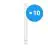 Opakowanie 10x Ledvance Dulux-L LED 18W - 830 Ciepła Biel | 4-Piny - Zamienne 36W