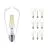 Opakowanie 10x Philips Corepro LED Żarówka E27 Edison Włókno Przezroczysty 7W 806lm - 827 Bardzo Ciepła Biel | Zamienne 60W