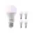 Opakowanie 5x Calex Smart Tuya Wifi E27 Gruszka 8.5W 806lm - 822-840 Przestrajalny Valkoinen | RGBW - Ściemnianie - Zamienne 60W