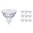 Opakowanie 10x Philips Master Value LED Spot GU5.3 MR16 5.8W 490lm 36D - 940 Zimna Biel | Najlepsze renderowanie kolorów - Ściemnianie - Zamienne 35W