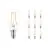 Opakowanie 10x Philips Corepro LED Lustre E14 Piłka Włókno Przezroczysty 2W 250lm - 827 Bardzo Ciepła Biel | Zamienne 25W
