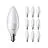 Opakowanie 10x Philips Corepro LED Świeca E14 Matowy 5W 470lm - 827 Bardzo Ciepła Biel | Zamienne 40W