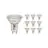 Opakowanie 10x Noxion LED Spot GU10 PAR16 5.5W 560lm 36D - 830 Ciepła Biel | Zamienne 75W
