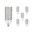 Opakowanie 6x Ledvance LED Żarówka HQL LED P E40 90W 13000lm - 840 Zimna Biel | Zamienne 250W