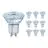 Opakowanie 10x Ledvance Performance LED Spot Reflektor GU10 PAR16 4.5W 350lm 36D - 940 Zimna Biel | Najlepsze renderowanie kolorów - Ściemnianie - Zamienne 50W