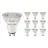 Opakowanie 10x Noxion PerfectColor LED Spot GU10 PAR16 4W 345lm 60D - 930 Ciepła Biel | Najlepsze renderowanie kolorów - Ściemnianie - Zamienne 50W