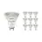 Opakowanie 10x Noxion PerfectColor LED Spot GU10 PAR16 4W 345lm 36D - 930 Ciepła Biel | Najlepsze renderowanie kolorów - Ściemnianie - Zamienne 50W