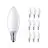 Opakowanie 10x Philips Corepro LED Świeca E14 Matowy 4.3W 470lm - 827 Bardzo Ciepła Biel | Zamienne 40W