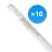 Opakowanie 10x Noxion Rura LED T8 Avant Extreme (HF) High Output 20W 3100lm - 840 Zimna Biel | 150cm - Zamienne 58W