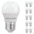 Opakowanie 10x Noxion Lucent Classic LED E27 Piłka Matowy 4.5W 470lm - 827 Bardzo Ciepła Biel | Zamienne 40W