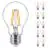 Opakowanie 10x Philips MASTER Value LED Żarówka E27 Gruszka Przezroczysty 3.4W 470lm - 927 Bardzo Ciepła Biel | Najlepsze renderowanie kolorów - Ściemnianie - Zamienne 40W
