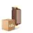 Opakowanie 10x Nordlux Nico Światło Ścienne Aluminium Zardzewiały Up & Down | IP54 - Nadaje Się Do 2x GU10