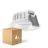 Opakowanie 4x Ledvance LED Spot Air Fix Aluminium Valkoinen 6W 570lm 36D - 940 Zimna Biel | Aukko 68mm - IP65 - Najlepsze renderowanie kolorów - Ściemnianie
