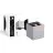 D'Lite Światło Ścienne Nova Srebro Up & Down 4.9W 480lm - 830 Ciepła Biel | IP54 - Regulowany kąt wiązki