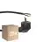 Opakowanie 25x Noxion Power Kabel zasilający Czarny - Schuko Europlug + Końcówki otwarte - 3m - 3 pole 0,75mm2