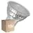 Opakowanie 10x Ledvance LED Spot GU10 PAR16 6.1W 575lm 60D - 840 Zimna Biel | Zamienne 80W
