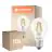Opakowanie 10x Ledvance Classic LED E27 Gruszka Włókno Przezroczysty 3.4W 470lm - 827 Bardzo Ciepła Biel | Ściemnianie - Zamienne 40W
