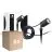 Opakowanie 6x D'Lite Kolec Światło Fuse Kabel Zasilający Czarny | IP65 - Nadaje Się Do 1x GU10 | incl. cable 2 Meter