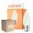 Opakowanie 10x Osram LED B22D świeca Włókno Matowy 4W 470lm - 827 Bardzo Ciepła Biel | Zamienne 40W