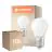 Opakowanie 10x Ledvance Classic LED E27 Gruszka Matowy 1.8W 250lm - 827 Bardzo Ciepła Biel | Ściemnianie - Zamienne 25W