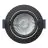 EcoDim Wpuszczany Spot Czarny 6W 450lm 60D 827- 860 Przestrajalny Valkoinen | RGB - 85mm - Aukko 75mm - IP54 - Zigbee Ściemnianie