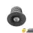 EcoDim Wpuszczany Spot Mini Antracyt 2.5W 155lm 30D - 827 Bardzo Ciepła Biel | 35mm - Aukko 28mm - IP67 - Ściemnianie