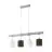 Eglo Lampa Wisząca Townshend 2 Stal Drewno Valkoinen Brązowy | IP20 - Nadaje Się Do 4x E27 