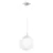Eglo Lampa Wisząca Rondo Stal Satynowy Nikiel | Nadaje Się Do E27