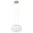Eglo Lampa Wisząca Optica Stal Satynowy Nikiel | Nadaje Się Do 2x E27