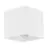 Eglo Światło Ścienne Calpi Aluminium Valkoinen Up & Down 3.3W 340lm - 830 Ciepła Biel | IP44 