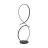 Eglo Lampa podłogowa Serpins Aluminium Stal Czarny 20W 2500lm - 830 Ciepła Biel | IP20