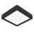 Eglo Lampa sufitowa Fueva 6 Plastikowy Czarny 7W 1100lm - 827-840-865 CCT