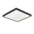 Eglo Lampa sufitowa Oświetlenie łazienkowe Fueva 6 Plastikowy Czarny 7W 1100lm - 827-840-865 CCT