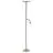 Eglo Lampa podłogowa Conivarino Stal Brushed Mosiądz, Czarny 30.5W 3150lm - 827 Bardzo Ciepła Biel | Ściemnianie