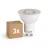 Opakowanie 3x Sylvania RefLED ES50 LED Spot GU10 PAR16 230lm 36D - 830 Ciepła Biel | Zamienne 25W