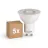 Opakowanie 5x Sylvania RefLED ES50 LED Spot GU10 PAR16 345lm 36D - 830 Ciepła Biel | Zamienne 35W