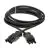 Lupa-con z??cze Kabel 3x 1,5  2m Czarny EPCOM/3